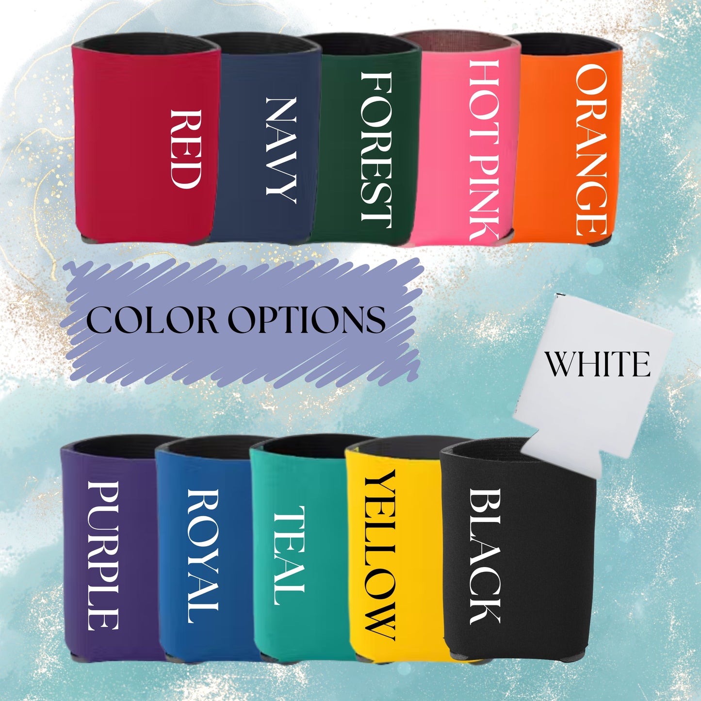 Personalized Party Koozies