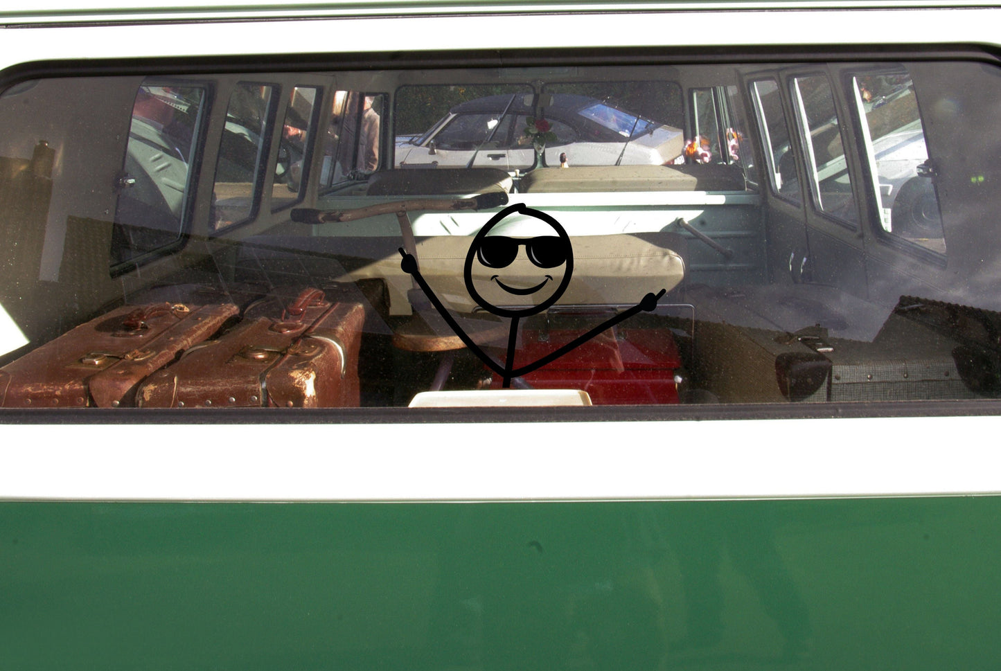 Naughty Stick Figure | Vinyl Car Decal